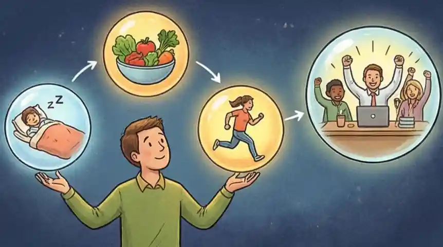 The Overlooked Link Between Physical Health (Sleep, Nutrition, Exercise) and Career Performance